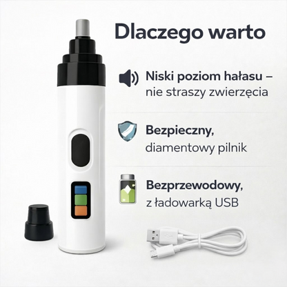 Spokojna Łapka - ciche i bezpieczne piłowanie pazurów w Twoim domu!