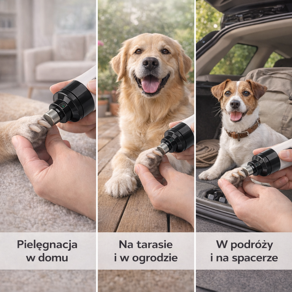 Spokojna Łapka - ciche i bezpieczne piłowanie pazurów w Twoim domu!